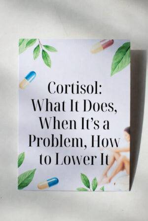 Illustration accompanying the cortisol guide.