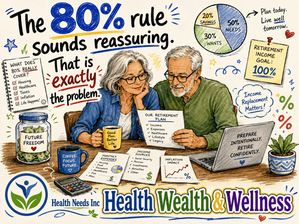 Stop relying on the 80% retirement rule. Learn why this common myth can lead to financial shortfalls and how to calculate your true retirement income needs.